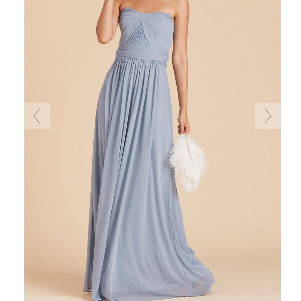 Baby Blue David’s Bridal Dress